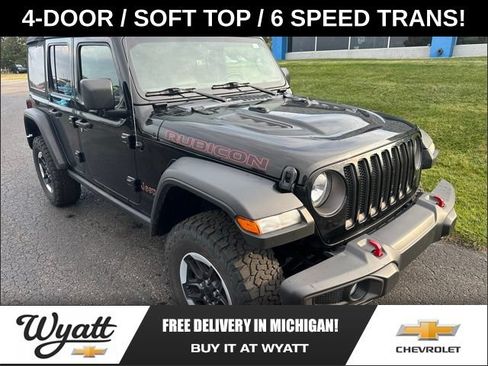 Used 2022 Jeep Wrangler Unlimited Rubicon AWD/4WD image 1
