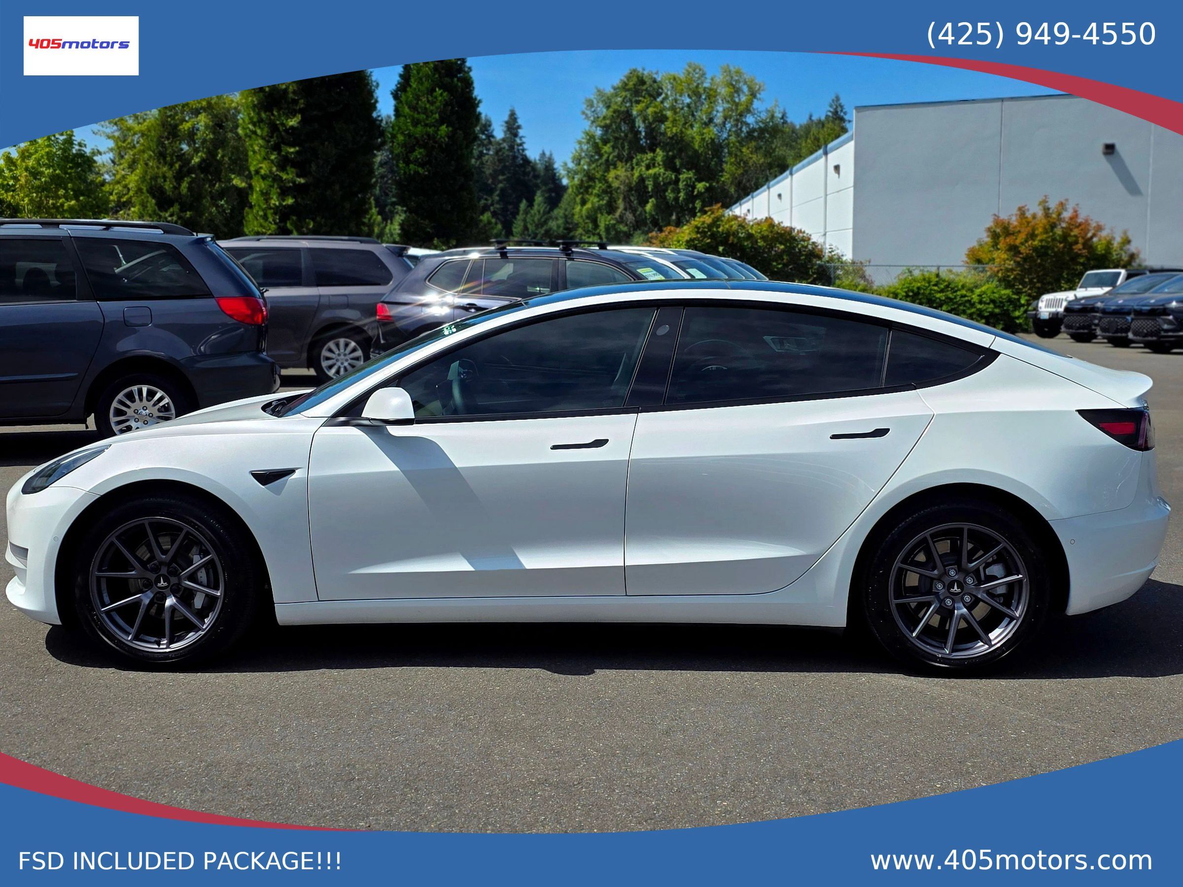 Used 2021 Tesla Model 3 Standard Range Plus RWD image 5