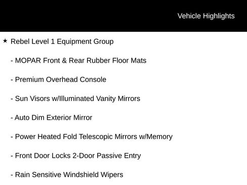 New 2026 RAM 2500 Rebel w/ Rebel Level 1 Equipment Group image 7