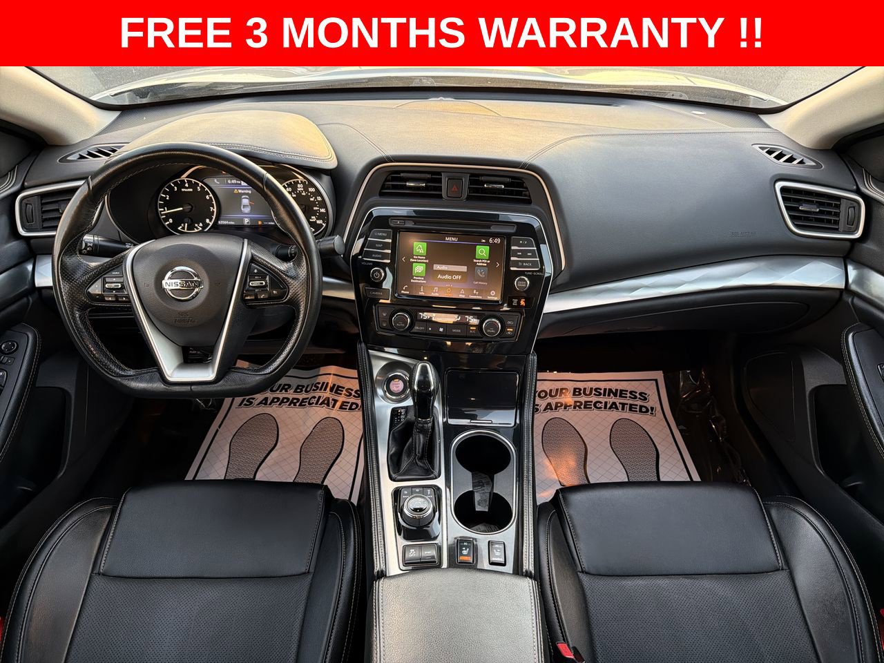 Used 2021 Nissan Maxima 3.5 SV w/ Floor Mat Group FWD image 37