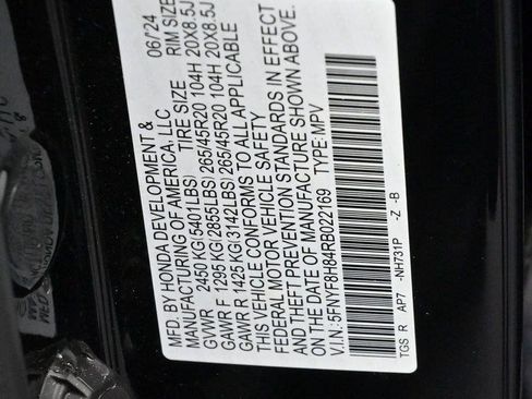 Used 2024 Honda Passport Black Edition image 45