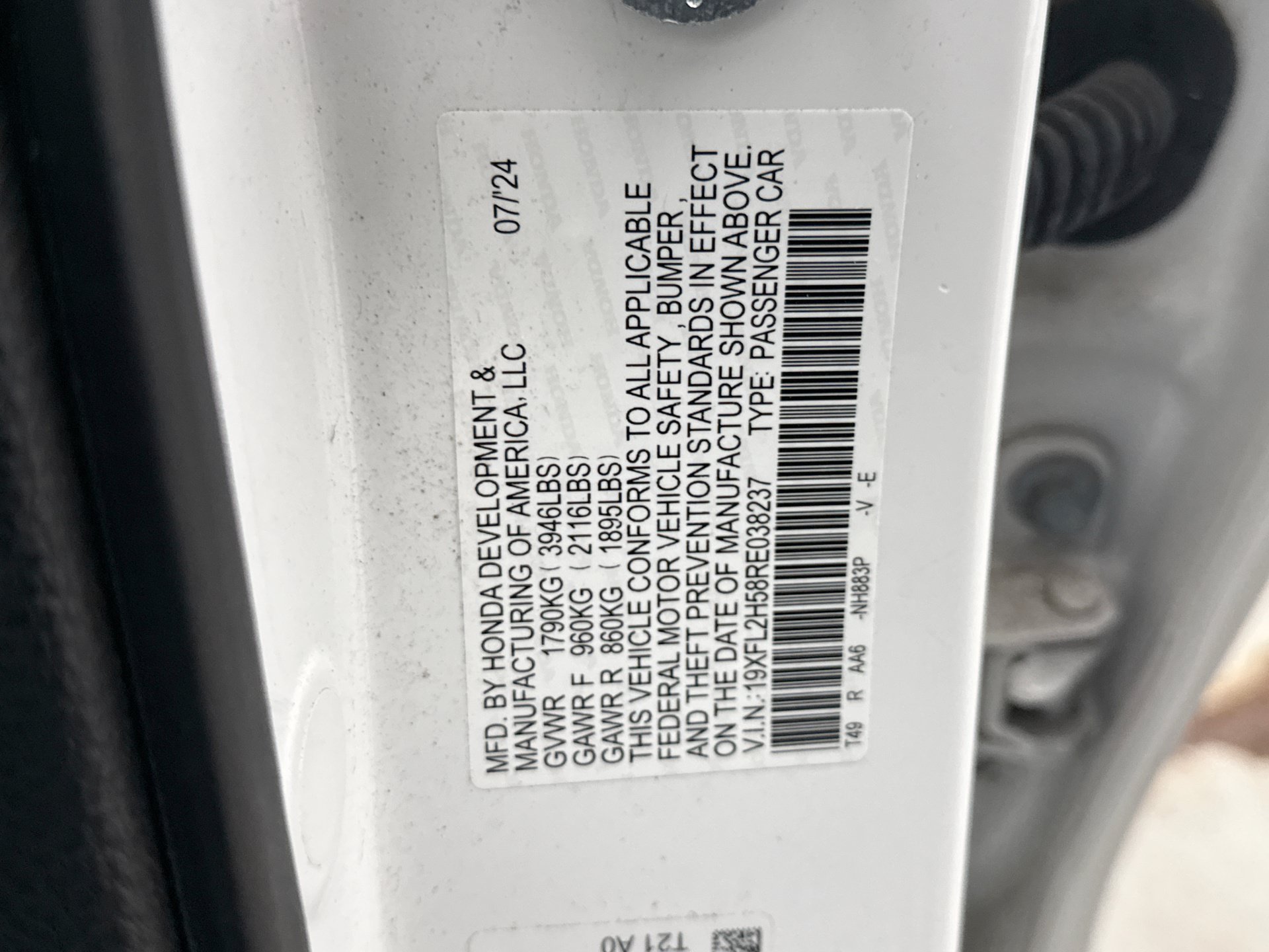 Used 2024 Honda Civic LX image 12