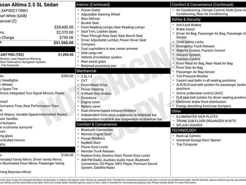 Used 2013 Nissan Altima 2.5 SL w/ Technology Pkg image 8