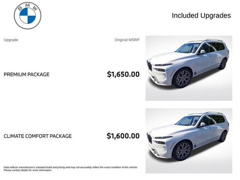 Used 2026 BMW X7 xDrive40i w/ Premium Package AWD/4WD image 3