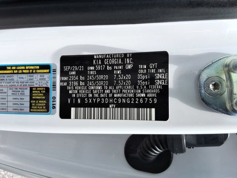 Used 2022 Kia Telluride EX w/ EX Premium Package AWD/4WD image 39