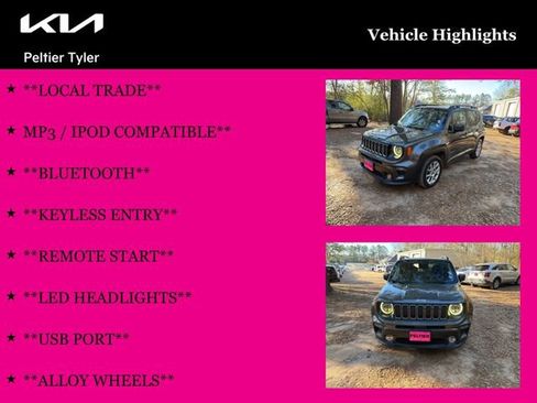 Used 2020 Jeep Renegade Latitude w/ Cold Weather Group image 12