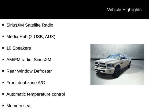 Used 2016 RAM 2500 Laramie w/ Sport Appearance Group image 9