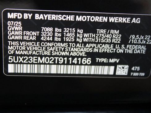 Used 2026 BMW X7 xDrive40i w/ M Sport Package image 20