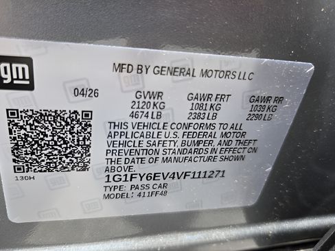 New 2027 Chevrolet Bolt LT w/ LPO, All-Weather Package FWD image 16