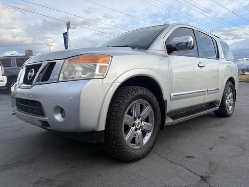 Used 2014 Nissan Armada Platinum w/ 2nd Row Captain Seat Package image 3