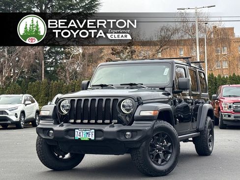 Used 2020 Jeep Wrangler Unlimited Sport image 1