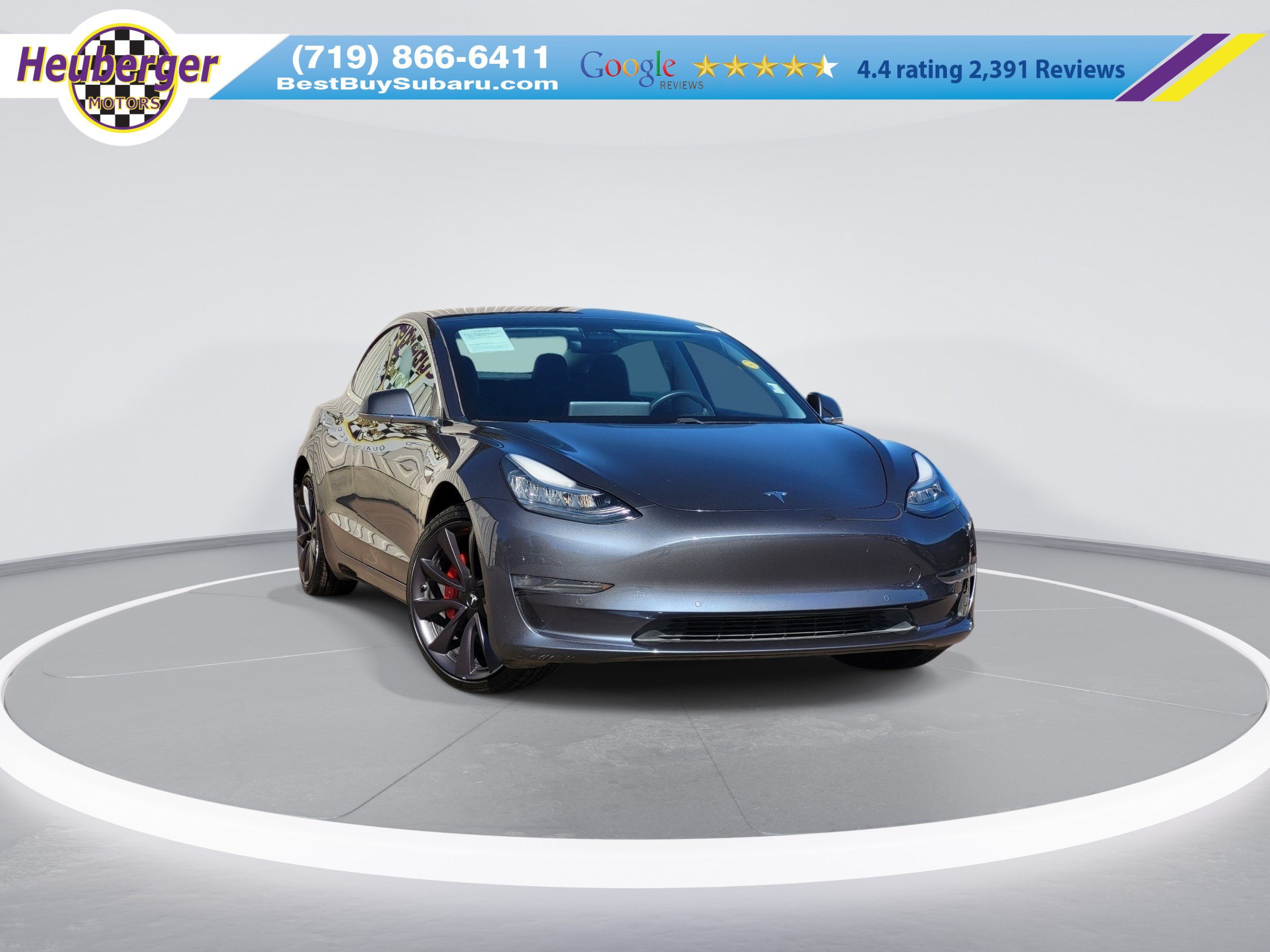 Used 2020 Tesla Model 3 Performance AWD/4WD image 1