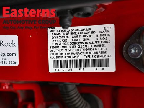 Used 2016 Honda Civic EX-L image 34