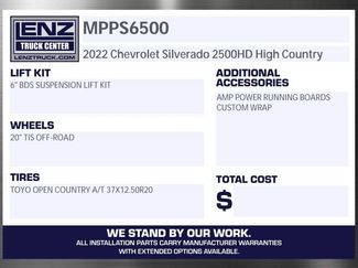 Used 2022 Chevrolet Silverado 2500 High Country w/ Z71 Off-Road Package AWD/4WD video 2