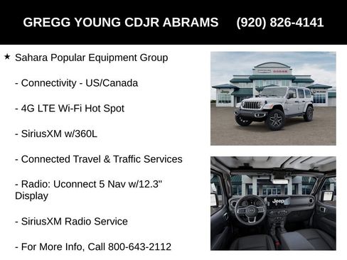 New 2025 Jeep Wrangler Unlimited Sahara AWD/4WD image 19