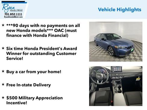 New 2026 Honda Civic Sport Touring image 2