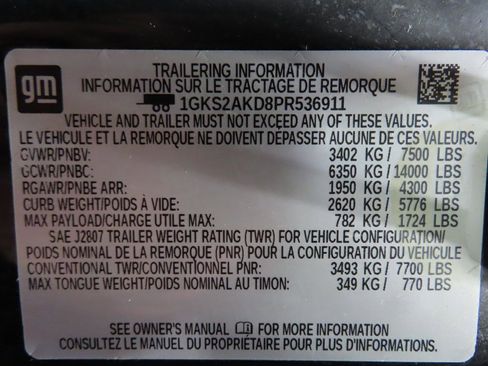 Used 2023 GMC Yukon SLE image 62