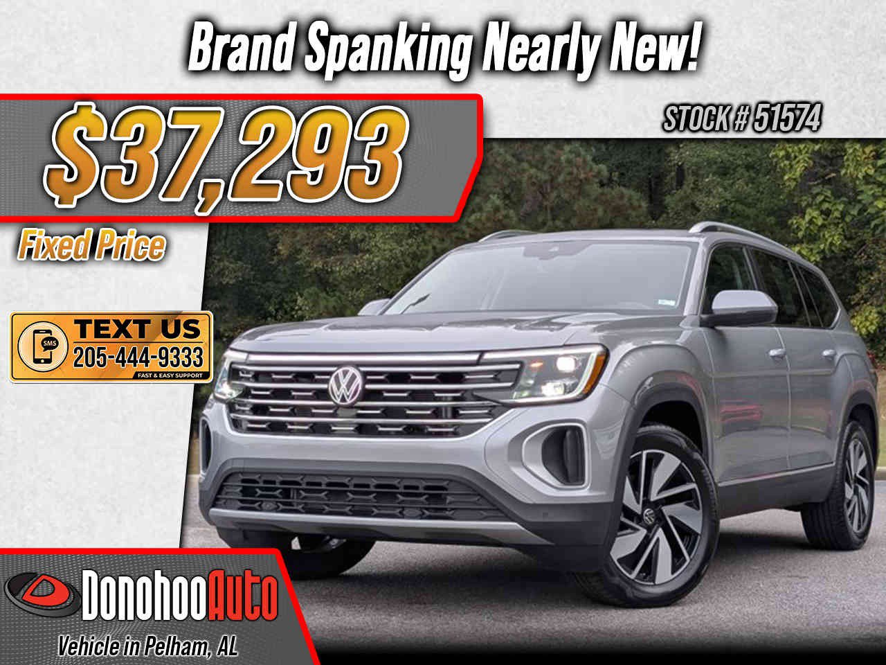 Used 2026 Volkswagen Atlas SEL AWD/4WD image 1