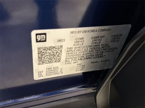 Certified 2024 Chevrolet Trax LT w/ Sunroof Package image 29