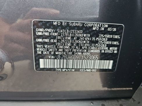 New 2026 Subaru Outback Limited XT AWD/4WD image 36