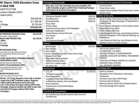 New 2026 GMC Sierra 1500 Elevation w/ Elevation Premium Package AWD/4WD image 5