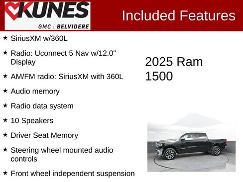 Used 2025 RAM 1500 Laramie AWD/4WD image 2