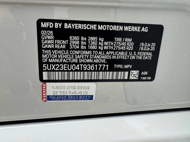 Used 2026 BMW X5 xDrive40i w/ Executive Package AWD/4WD image 28