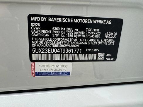 Used 2026 BMW X5 xDrive50e AWD/4WD image 28
