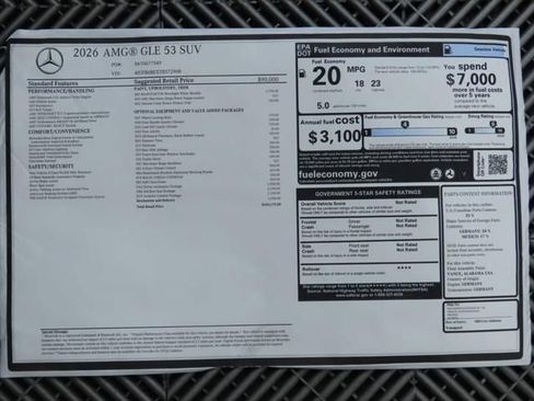 New 2026 Mercedes-Benz GLE 53 AMG 4MATIC image 9