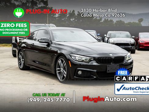 Used 2019 BMW 430i Coupe w/ M Sport Package RWD image 3