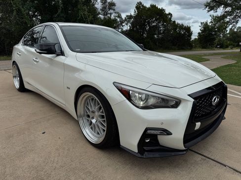 Used 2019 INFINITI Q50 Luxe w/ Essential Package (3.0T Luxe) RWD image 1