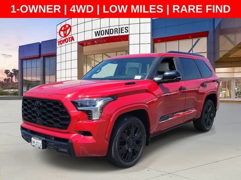 Used 2024 Toyota Sequoia Capstone AWD/4WD image 2