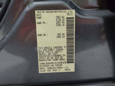 Used 2023 Nissan Altima 2.5 SV image 33