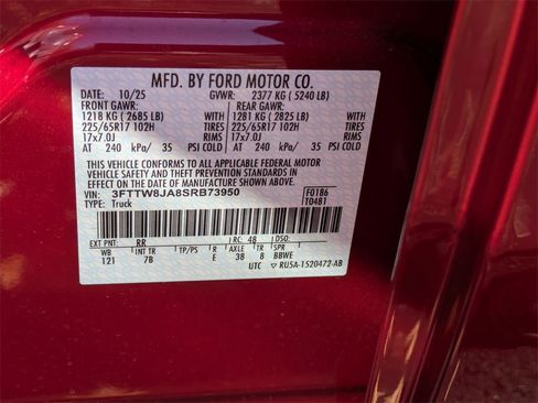 New 2025 Ford Maverick XLT w/ XLT Luxury Package image 24