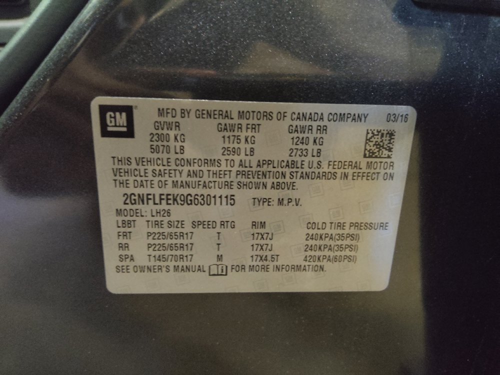 Used 2016 Chevrolet Equinox LT w/ Convenience Package AWD/4WD image 33