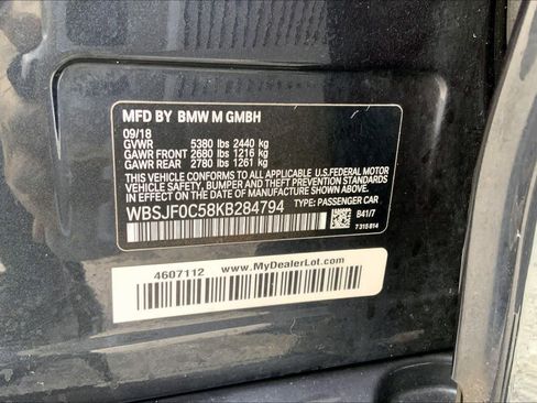 Used 2019 BMW M5 w/ Executive Package image 33