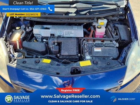 Used 2013 Toyota Prius Four w/ Deluxe Solar Roof Pkg image 15