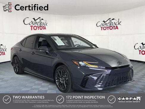 Used 2025 Toyota Camry XSE FWD image 1