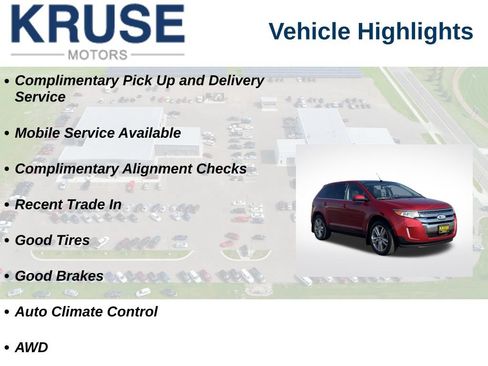 Used 2012 Ford Edge Limited AWD/4WD image 10