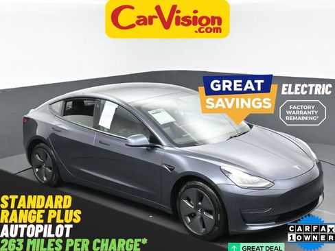 Used 2021 Tesla Model 3 Standard Range Plus image 1