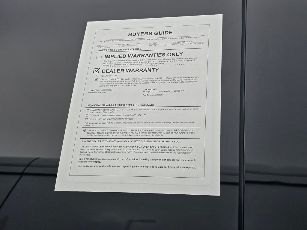 Used 2025 GMC Sierra 3500 AT4 w/ AT4 Premium Plus Package AWD/4WD image 47