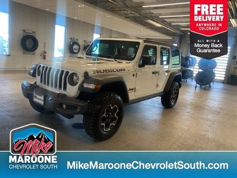Used 2023 Jeep Wrangler Unlimited Rubicon w/ Cold Weather Group AWD/4WD image 1