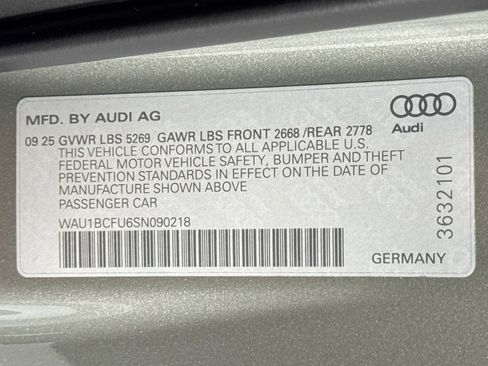 New 2025 Audi A5 2.0T Premium image 28