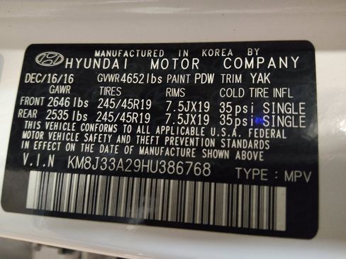 Used 2017 Hyundai Tucson Sport FWD image 33