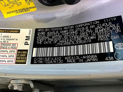 Used 2020 Toyota Corolla XSE FWD image 19