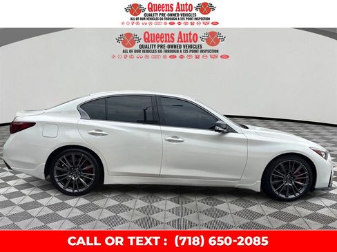 Used 2021 INFINITI Q50 Red Sport 400 w/ Cargo Package RWD image 8