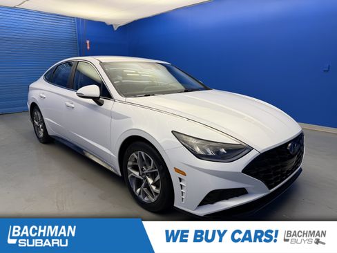 Used 2021 Hyundai Sonata SEL w/ Preferred Accessory Package FWD image 1