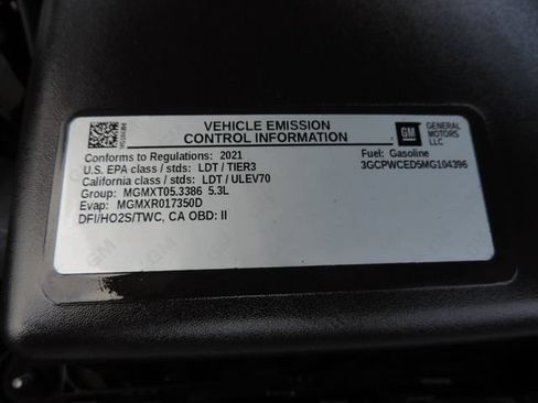 Certified 2021 Chevrolet Silverado 1500 LT w/ LPO, Dark Essentials Package RWD image 23
