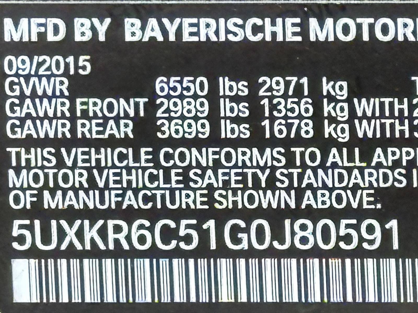 Used 2016 BMW X5 xDrive50i AWD/4WD image 51