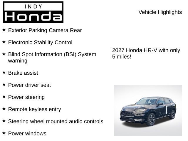 New 2027 Honda HR-V EX-L image 7